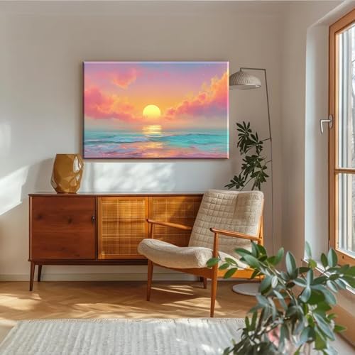 Serene Landscape Canvas Wall Art - Image 4