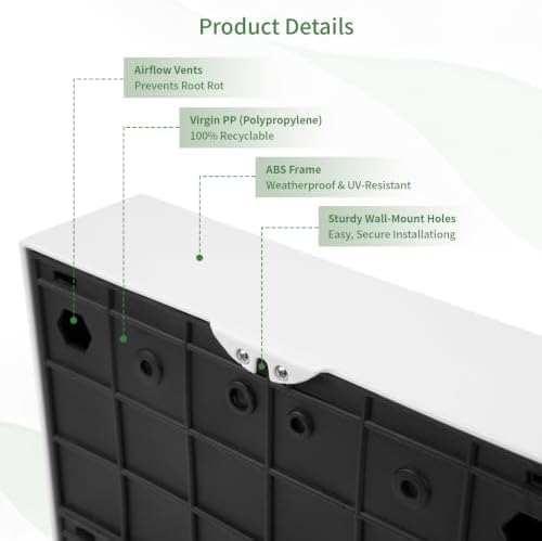 FRESH SPEED Self-Watering Wall Planters - Image 3