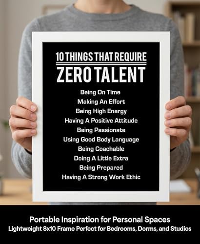 10 Things That Require Zero Talent Wall Art - Image 7