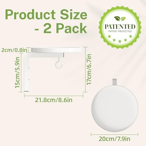 iDavosic.ly Plant Wall Hanger Holder Set of 2 - Image 2