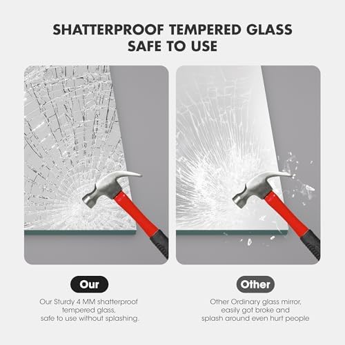 Hasipu 24” x 32” Bathroom Mirror, Mirrors - Image 6