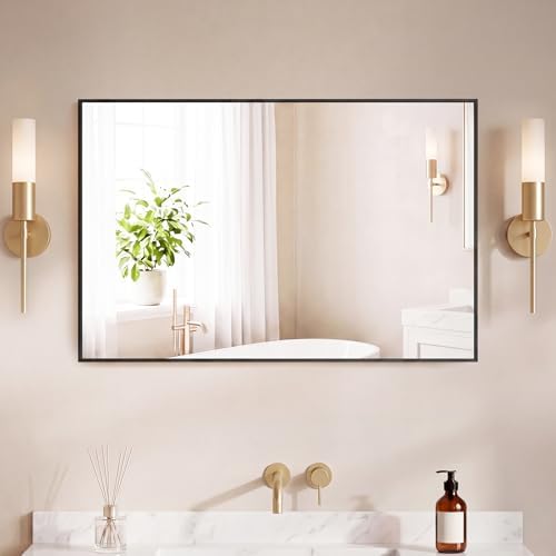 DUMOS 24"x36" Wall Mirror, Bathroom Mirrors by DumosLifestyle