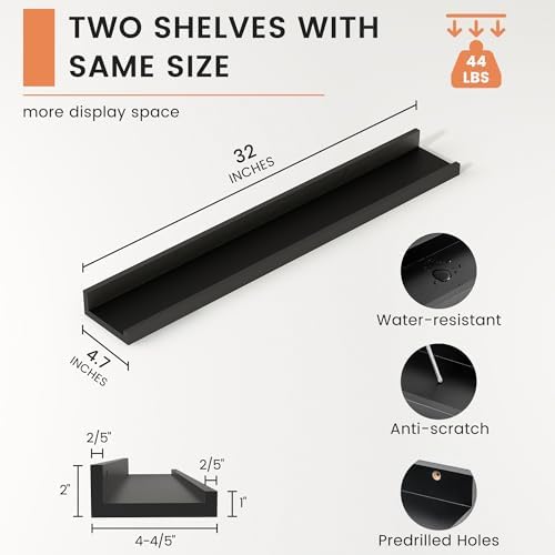 Picture Ledge Shelf, Floating Shelves - Image 3