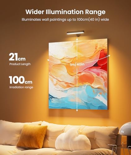 Rechargeable Battery Operated Wall Sconces 7500mAh, Wall Lights - Image 4