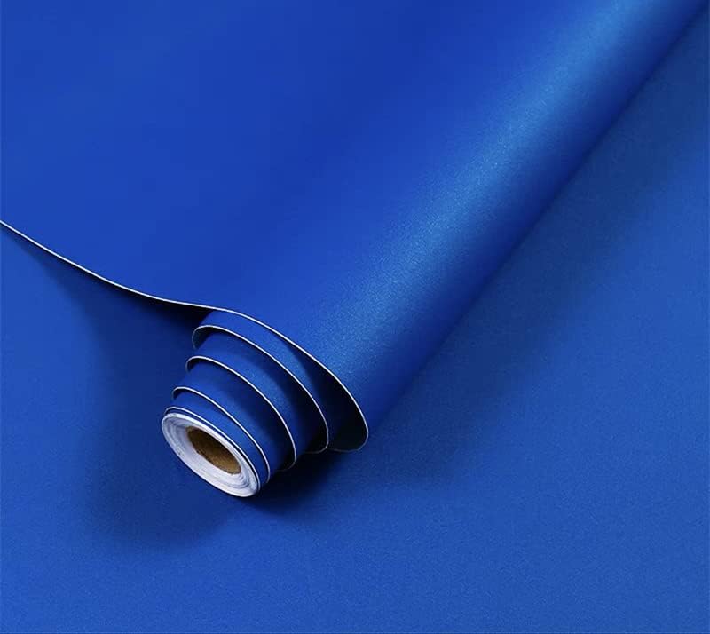 Ismoon 15.7" x 236" Contact Paper Blue Peel and Stick Wallpaper Removable by Ismoon