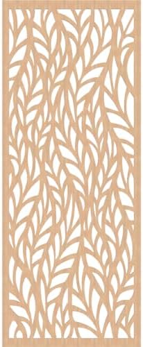 Ortonville Decorative Pierced Fretwork Wood Wall Panels, 33 3/8"W x 84 3/8"H x - Image 2