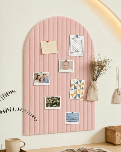Large Arched Felt Bulletin Board, Sized 36" x 24" - Image 3