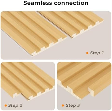 Slat Wall Panel 4-Pack, 118’’x5.7’’ - Image 4