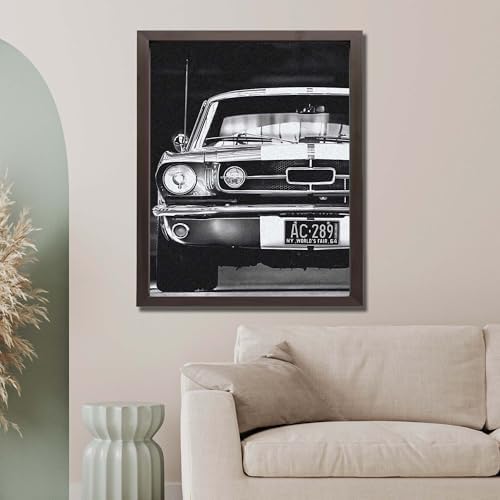 InkFlow Posters Vintage Car Photography Canvas Poster - Image 5