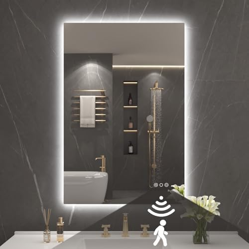 LOVESPEJO 24"x36" Backlit Mirror Bathroom, LED Bathroom Mirror by LOVESPEJO