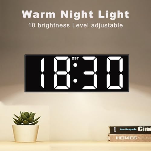 JALL Digital Wall Clock Large Display - Image 4