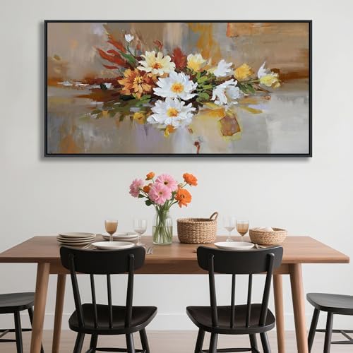 Yellow Floral Wall Art - Image 6