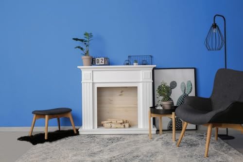 15.7" x 197" Blue Contact Paper Peel and Stick Wallpaper - Image 2