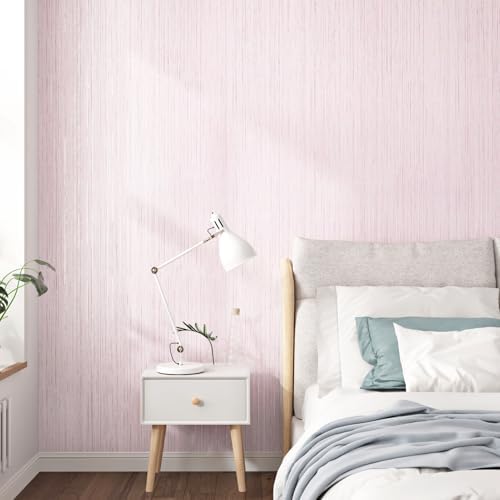 WESTICK Pink Grasscloth Wallpaper by WESTICK