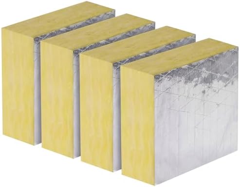 GlikCeil 4 Pcs Mineral Wool Acoustic Boards by GlikCeil