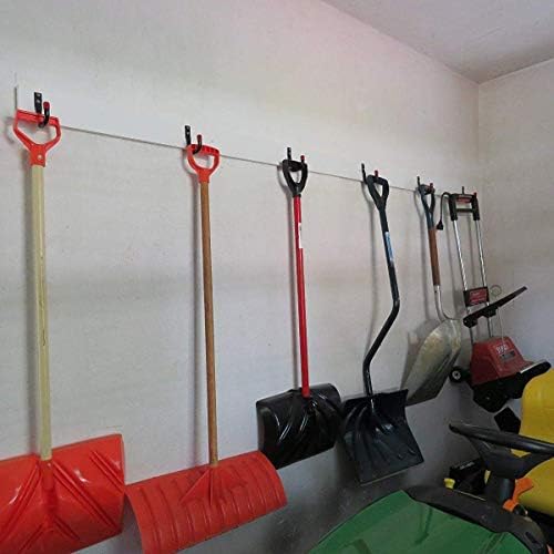 12 Pack Heavy Duty Steel Garage Storage Hooks, 3.5Inch Wall Mounted J Utility - Image 6