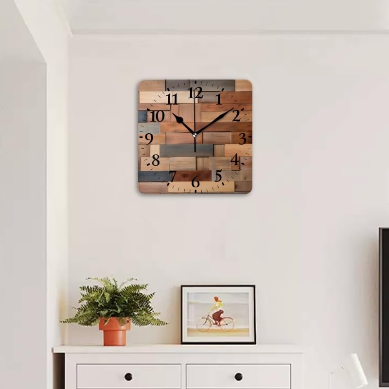 Quartz Wall Clocks Non-Ticking Silent Battery Operated Modern Wall Clocks - Image 5