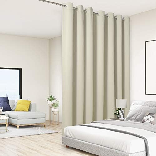 BONZER Room Divider Blackout Curtain Wide Wall Partitions by Bonzer