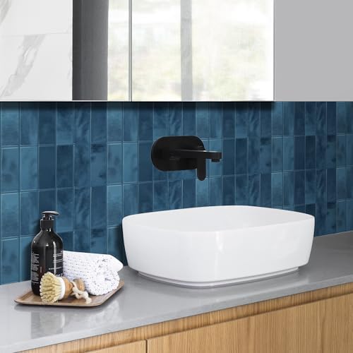 Select 5 Pack Peel and Stick Backsplash Square Tiles, 12x12 in - Image 4