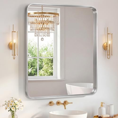 Sweetcrispy Bathroom Mirror 48x36 Inch, Vanity Mirror by Sweetcrispy