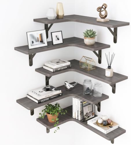 Fixwal Conner Shelves Wall Mounted by Fixwal