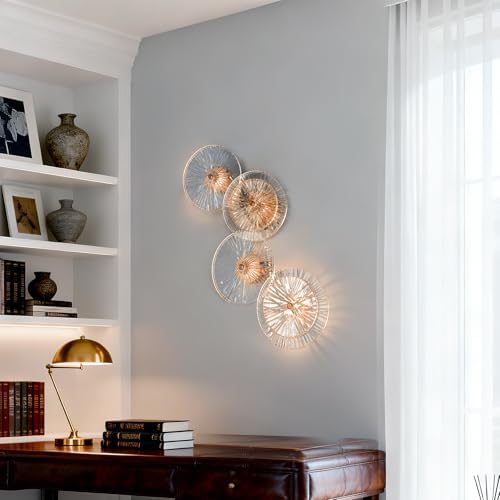 Fandian LED Light Modern Brass Wall Sconce - Image 6