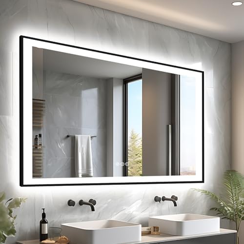 EchosLife 57x36 LED Light Mirror by EchosLife