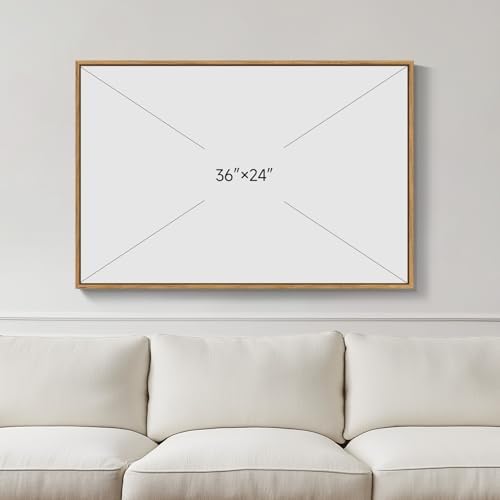 Framed Neutral Modern Beige Abstract Line Wall Art, 1 Piece 24x36 In - Image 3