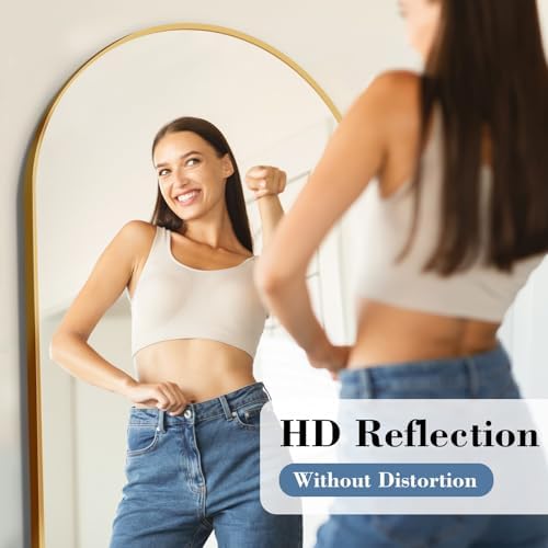 DUMOS 65"x24" Arched Full Length Mirror - Image 3