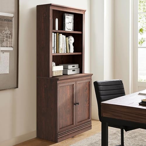 JAHRSTIM Halston 5-Tier Tall Deep Cabinet Bookcase - Image 5