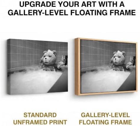B.B.F MAKE Funny Comedy Movie Framed Canvas Wall Art - Image 2