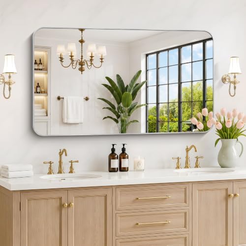 DESBING 50"x30" Bathroom Mirror by DESBING