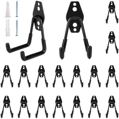 18 Pack Garage Hooks Heavy Duty by BuildSuperHomeByYourself