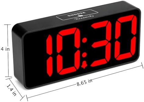 DreamSky Large Digital Alarm Clock Big Number - Image 7