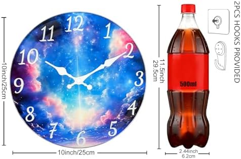Glass Wall Clocks Battery Operated - Image 3