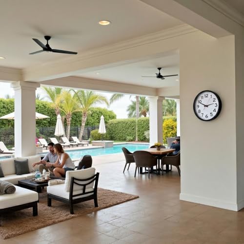 Ultimate Wall Clock 14" Atomic, Easy-to-Read Display - Image 6