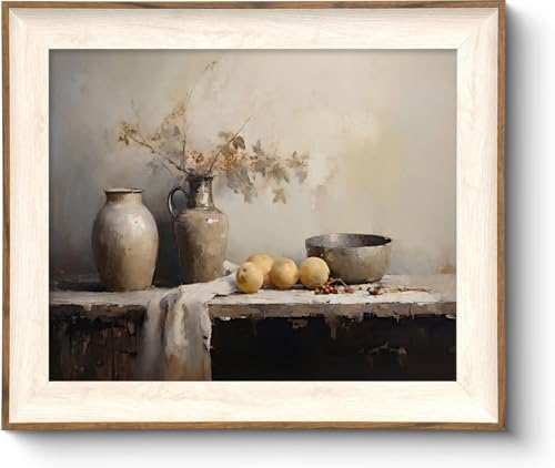 ASTRDECOR Framed Kitchen Wall Art Prints, Rustic Kitchen Farmhouse Wall Decor by ASTRDECOR