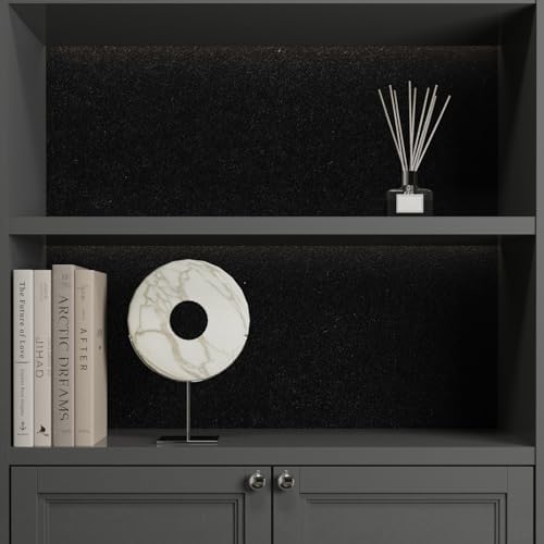 Black Velvet Fabric Backing Paper Self Adhesive Soft Felt Sheets - Image 4
