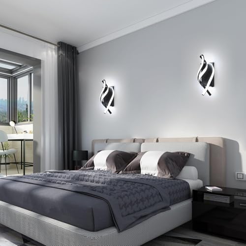 Modern Wall Light Fixtures 21W Indoor Wall Sconces Light Cool White 6500K - Image 6