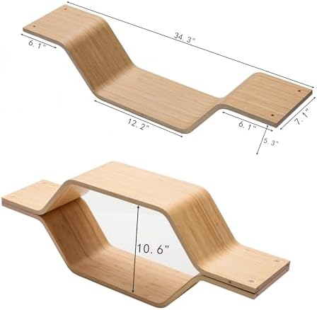 Honeycomb Bookshelf Hexagon Floating Shelves Storage Shelf Solid Wood Freely - Image 2