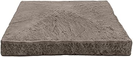 GenStone Faux Stacked Stone Peaked Pillar Cap 13.5" x 13.5" x 1.75" in Desert by GenStone