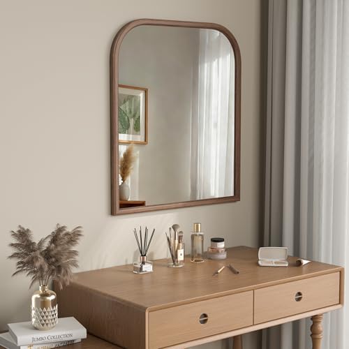 28"x32" Arch Wall Mirror for Wall, Wall Mounted Vanity Mirror for Bedroom - Image 3