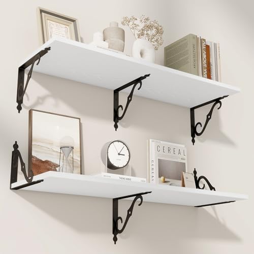 RICHFOCUS 12 Inch Deep Floating Shelves by RICHFOCUS