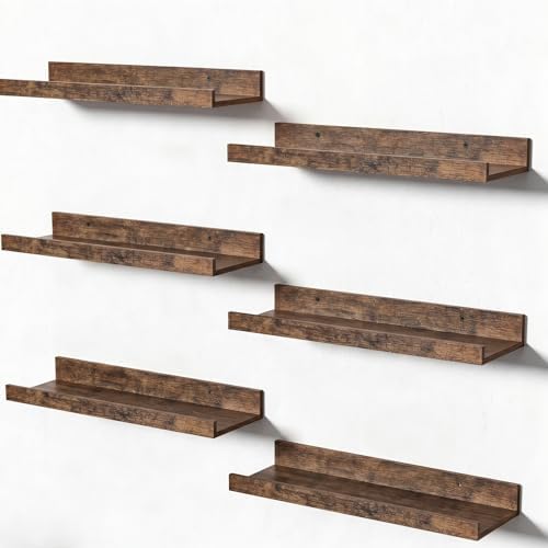 upsimples Floating Shelves for Wall Decor and Storage by upsimples