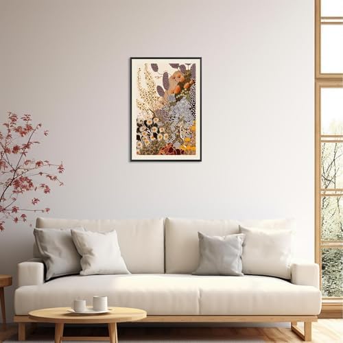 Vintage Japanese Wildflower Wall Art Abstract Botanical Floral Poster Nature - Image 6