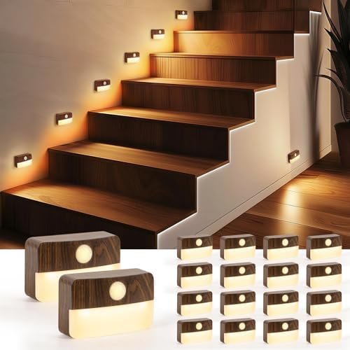 Guankai 16 Pack Motion Sensor Stair Light by Guankai