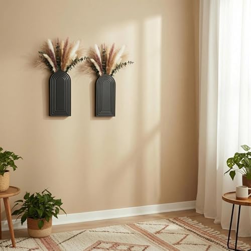 Modern Wall Vase Set of 2 - Image 7