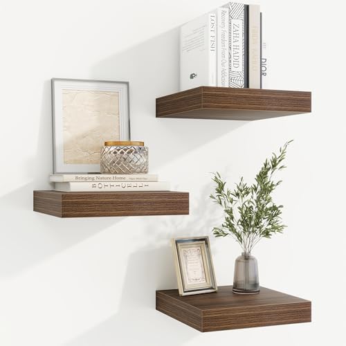 Floating Shelves for Wall, Wall Mounted Wood Shelves by Fuqing