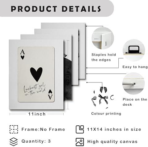 okaxscm Trendy Black Coquette Bow Cherry Disco Ball Lucky 8 Ball Ace Card - Image 2
