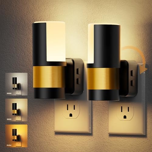 JandCase Plug in Night Light, Rotating Night Light by JandCase